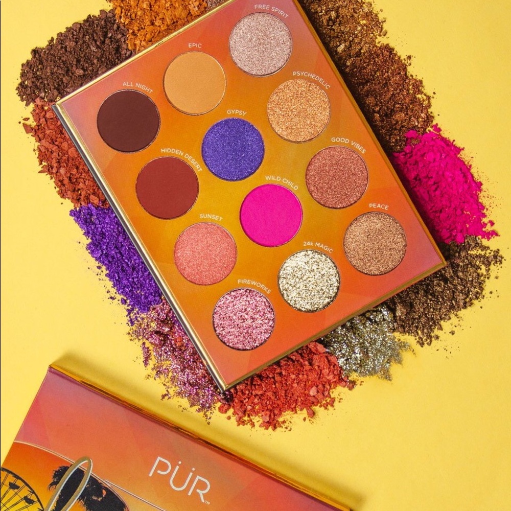 PUR Festival 12-Piece Pressed Pigment Palette